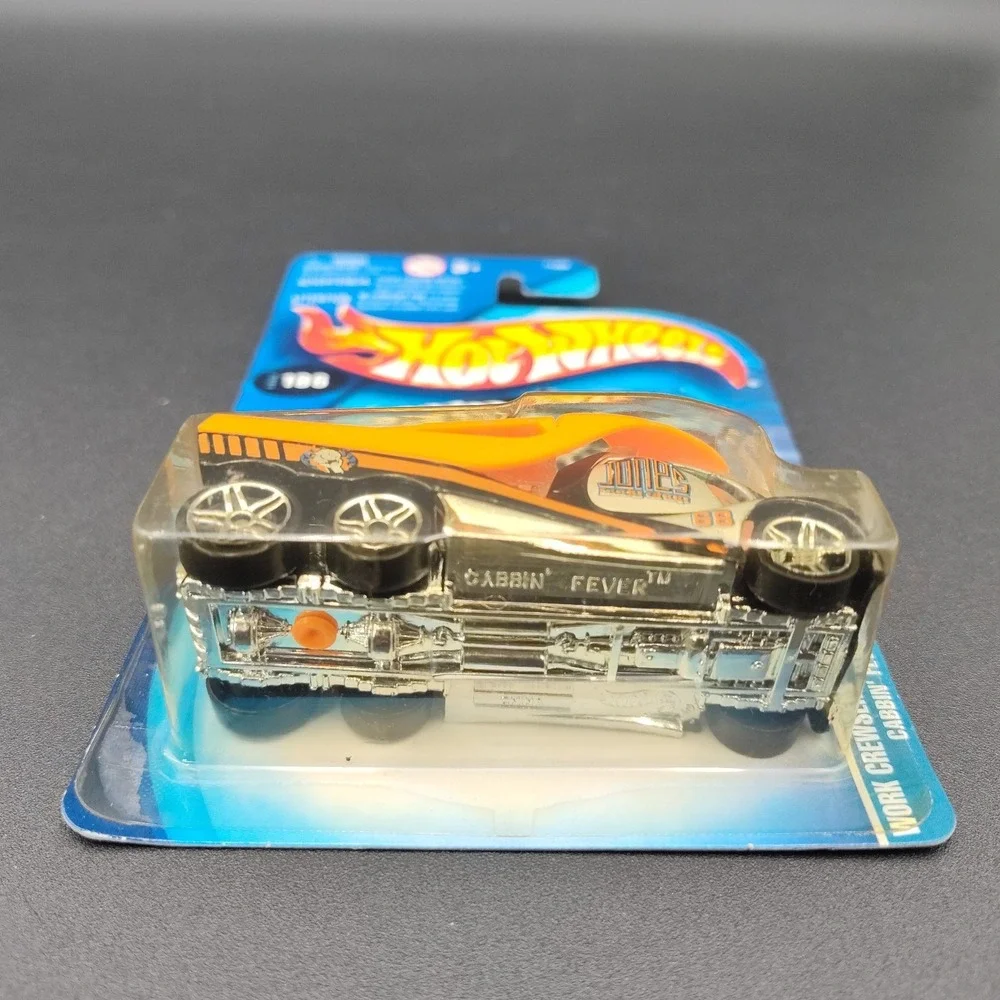 Hot Wheels #186 Cabbin' Fever 2003 Work Crewsers‎ 9/10 PR5 Truck & Card
